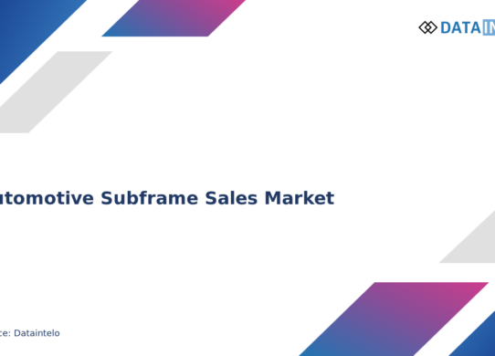 Automotive Subframe Sales Market